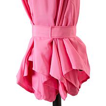 Improvements 9' Double-Layer Printed Patio Umbrella with Base