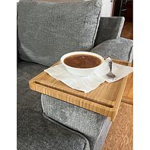 Improvements Bamboo Sofa Arm Tray/Table - Set of 2