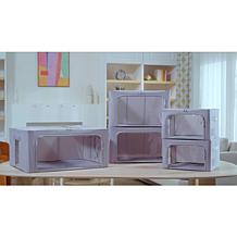 Improvements Collapsible Storage Bins 5-piece Set