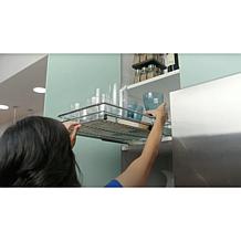 Improvements Set of 2 Metal Sliding Shelves with Liner