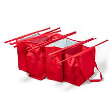 Improvements Set of 4 Shopping Cart Bags with Rods
