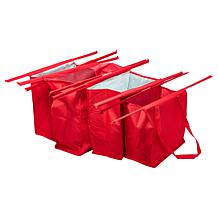 Improvements Set of 4 Shopping Cart Bags with Rods