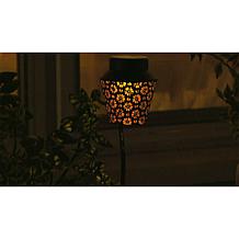 Improvements Solar Metal Lantern Stakes - Set of 2