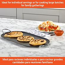 IMUSA 17" Carbon Steel Oval Shaped Comal/Griddle