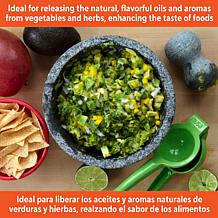 IMUSA MEXI-2011M 8" Granite Molcajete - Grey