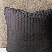 INK+IVY Rhea Cotton Jacquard Comforter Set Ivory/Charcoal - Full/Queen