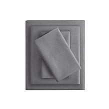 Intelligent Design All Season Wrinkle-Free Sheet Set -Twin XL/Charcoal