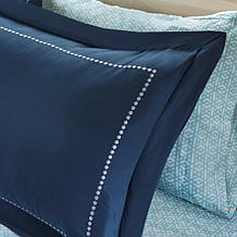 Intelligent Design Loretta Navy Twin Comforter and Sheet Set