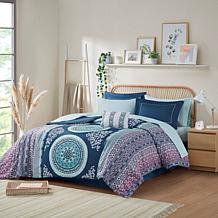Intelligent Design Loretta Navy Comforter and Sheet Set