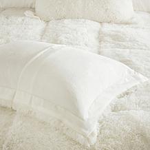 Intelligent Design Malea Faux Fur Comforter Set Ivory - Full/Queen 