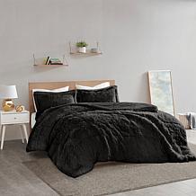 Intelligent Design Malea Shaggy Faux Fur Comforter Mini Set - F/Q