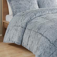 Intelligent Design Malea Shaggy Faux Fur Comforter Mini Set - K/Cal K