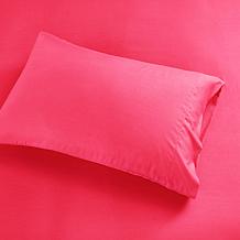 Intelligent Design Twin Microfiber Wrinkle-Free Sheet Set--Pink