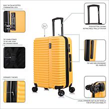 InUSA Ally Lightweight 24" Hardside Spinner