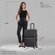 InUSA AURUM 24" Lightweight Hardside Spinner Suitcase