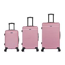 InUSA Deep 3-Piece Hardside Spinner Luggage Set
