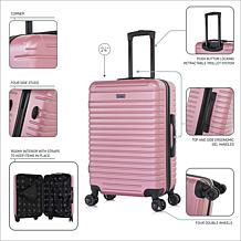 InUSA Deep Hardside 24" Lightweight Medium Spinner Luggage