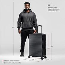 InUSA Deep Large 28" Lightweight Hardside Spinner Luggage