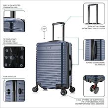 InUSA Deep Lightweight Hardside Spinner 20" Carry-On