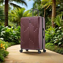 InUSA DRIP 28" Hardside Checked Bag Spinner Suitcase