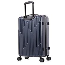InUSA Drip Lightweight Hardside 24" Checked Bag Spinner Suitcase