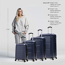 InUSA Pilot Lightweight Hardside 4 piece set