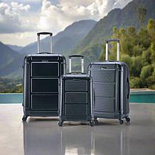 InUSA Pilot Lightweight Hardside Spinner 3-Piece Luggage Set