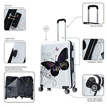 InUSA Prints 28" Lightweight Hardside Spinner Suitcase