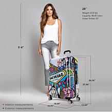 InUSA PRINTS Lightweight Hardside Spinner 28"