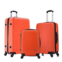 InUSA Royal 3-Piece Hardside Luggage Set with 360º Spinner Wheels