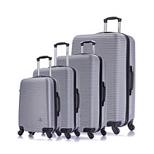 InUSA Royal 4-Piece Hardside Luggage Set with Spinner Wheels