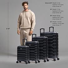 InUSA Trend Lightweight Hardside 4pc set