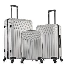 InUSA Vasty 3-Piece Lightweight Hardside Spinner Luggage Set