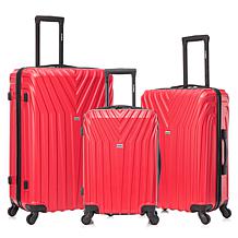 InUSA Vasty Lightweight Hardside Spinner 3pc Set