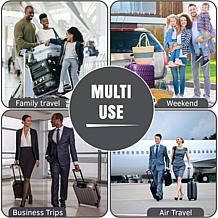 Izod 3-Piece Hard Shell Spinner Luggage Set