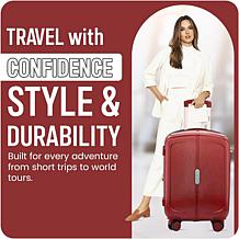 Izod 3-Piece Hard Shell Spinner Luggage Set