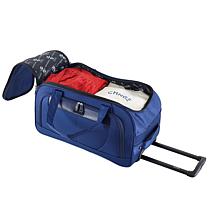 IZOD Carol 20" Rolling Duffel Bag with Wheels & Telescopic Handle