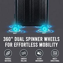 Izod Isla 3-Piece Hard Shell Spinner Luggage Set