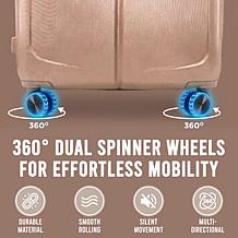 Izod Mateo 3-Piece Hard Shell Spinner Luggage Set