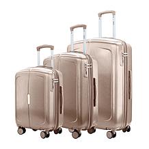 Izod Mateo 3-Piece Hard Shell Spinner Luggage Set