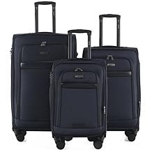 Izod Mateo 3-Piece Hard Shell Spinner Luggage Set | HSN