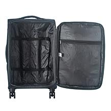 IZOD Ocean 3pc Expandable Luggage Set w/Spinner Wheels & Lock