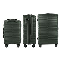 Izod Romeo 3-Piece Hard Shell Spinner Luggage Set