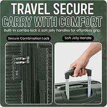 Izod Romeo 3-Piece Hard Shell Spinner Luggage Set