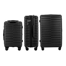 Izod Romeo 3-Piece Hard Shell Spinner Luggage Set