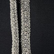 Jaclyn Smith Beaded Trim Sweater Cardigan