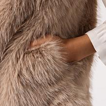 Jaclyn Smith Faux Fur Vest