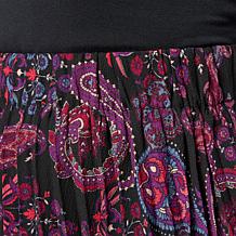 Jaclyn Smith Pleated Midi Skirt