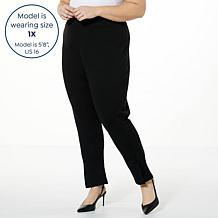 Jaclyn Smith Ponte Slim Pant
