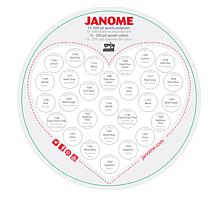 Janome Decorative Tin with 30 Spools of Thread
